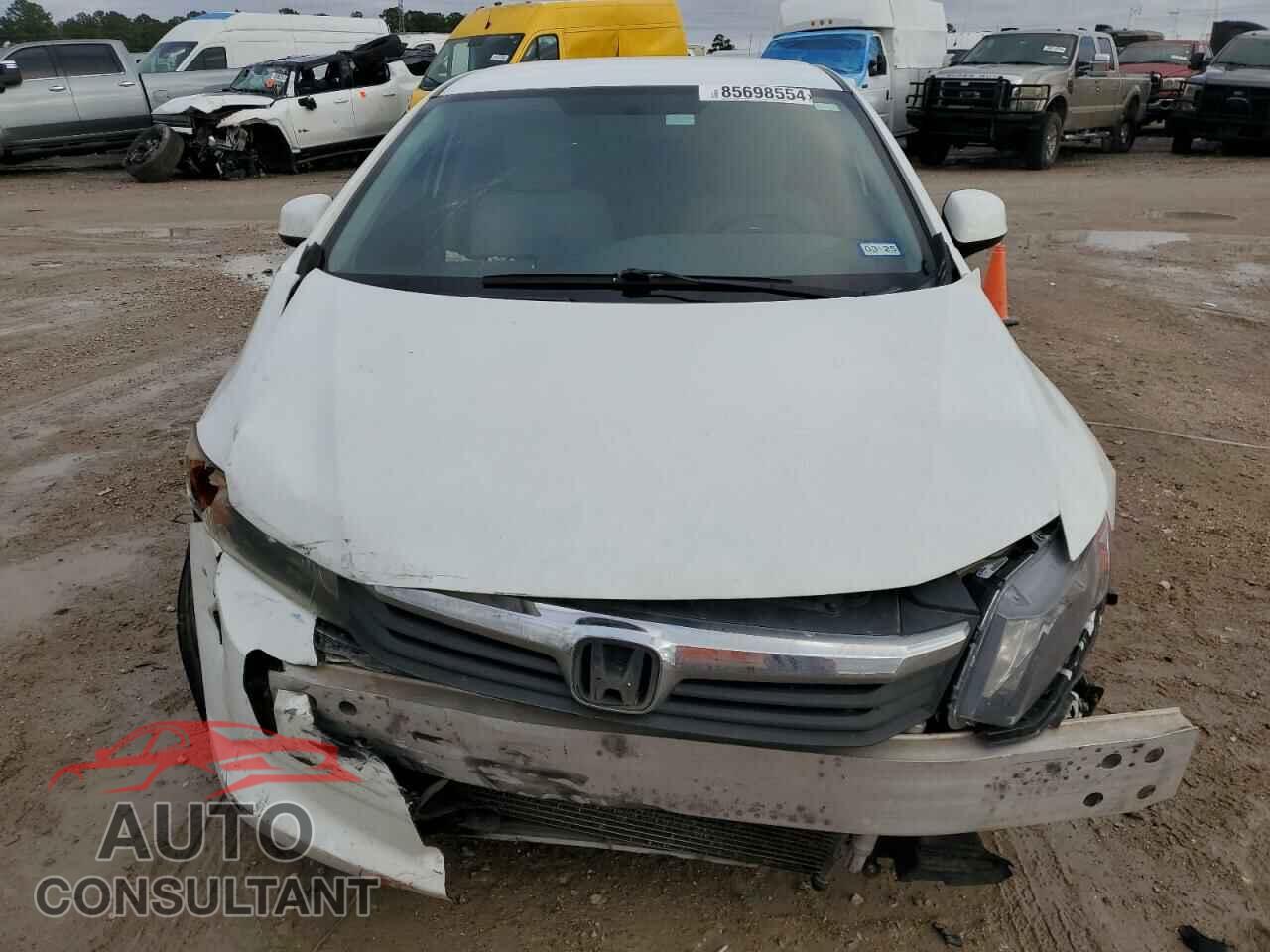 HONDA CIVIC 2012 - 2HGFB2F64CH547219
