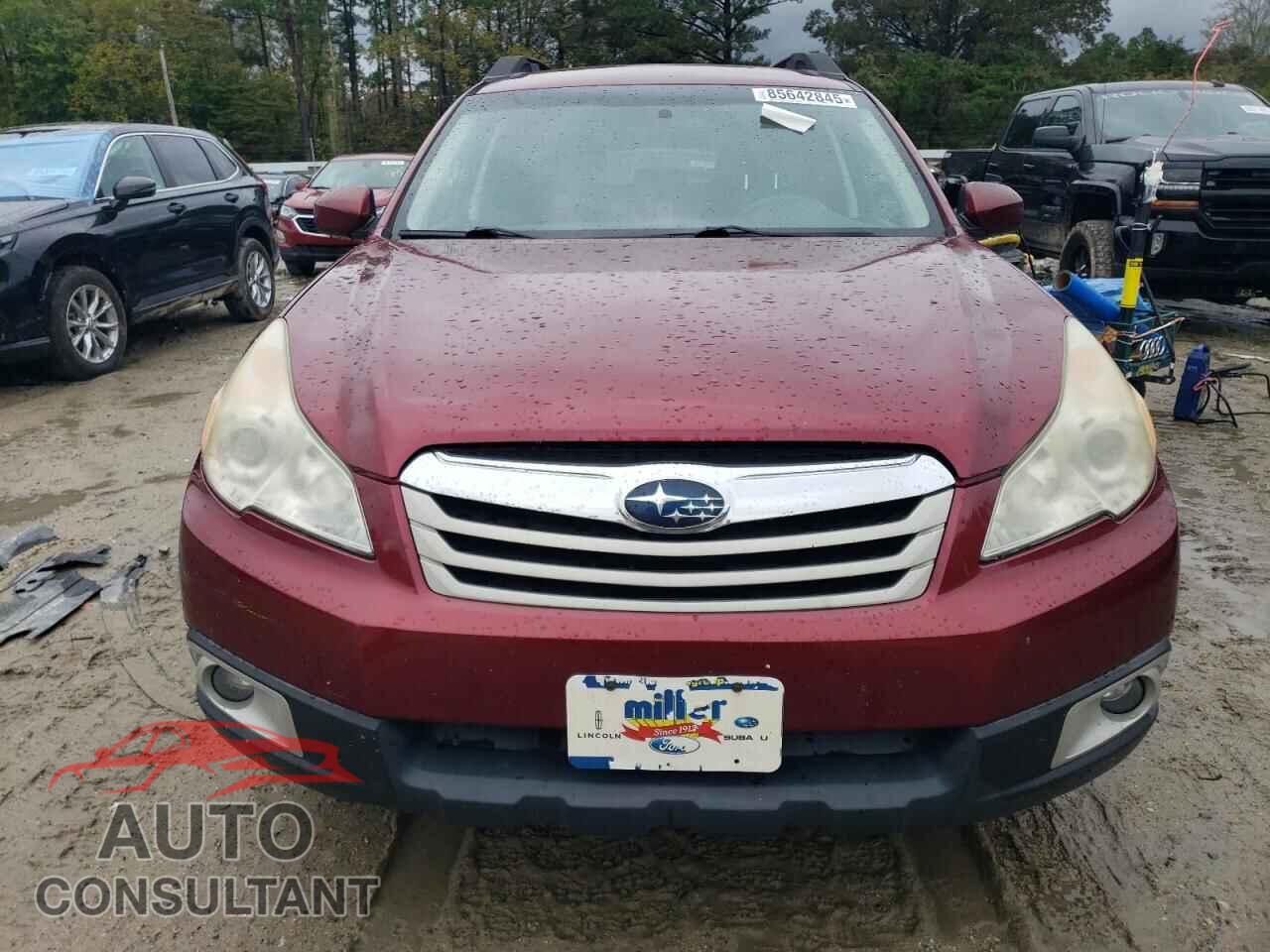 SUBARU OUTBACK 2012 - 4S4BRBFC5C1213967