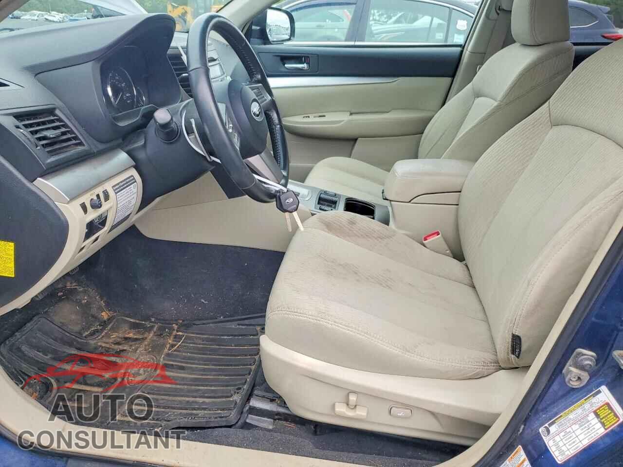 SUBARU OUTBACK 2011 - 4S4BRBCC3B3322032