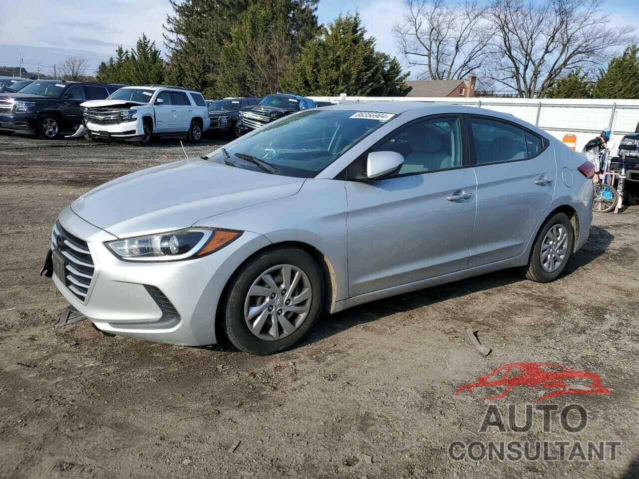 HYUNDAI ELANTRA 2017 - KMHD74LF9HU423664