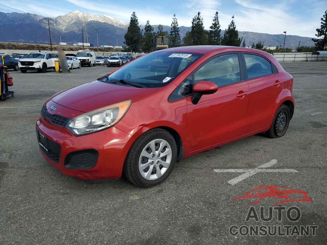 KIA RIO 2012 - KNADM5A33C6066682