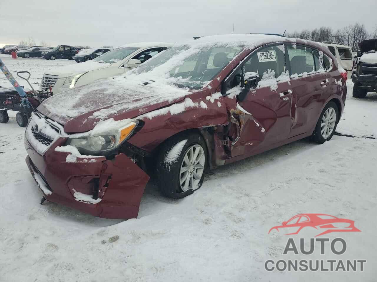 SUBARU IMPREZA 2012 - JF1GPAC66CH217872