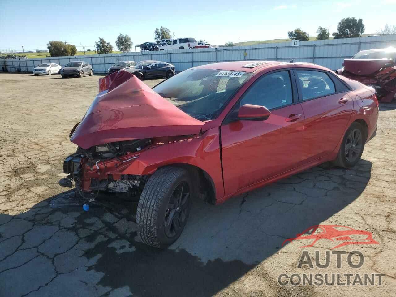 HYUNDAI ELANTRA 2021 - 5NPLS4AG5MH004600