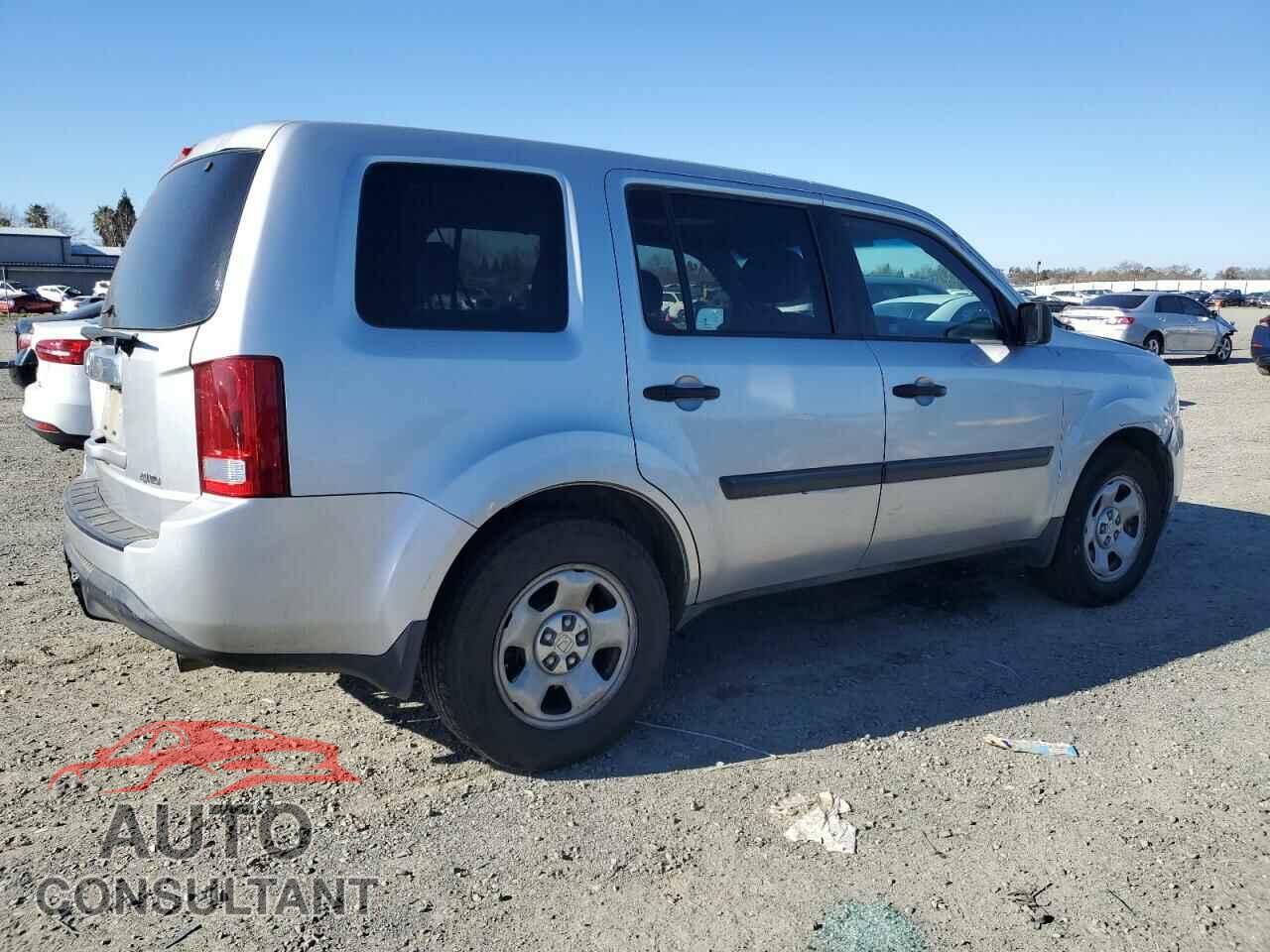 HONDA PILOT 2012 - 5FNYF4H20CB055035