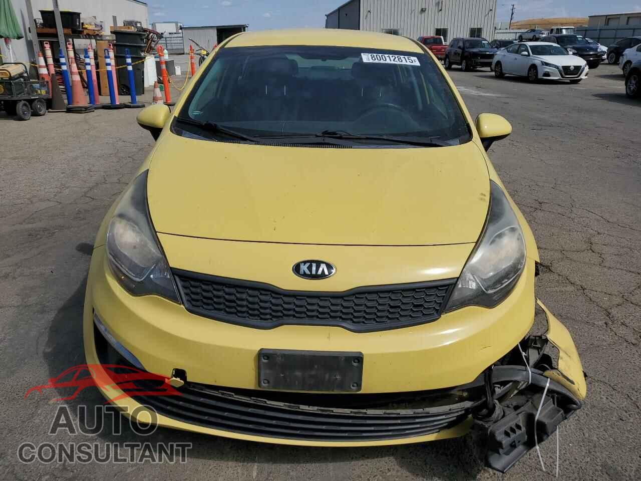 KIA RIO 2016 - KNADM4A35G6604573