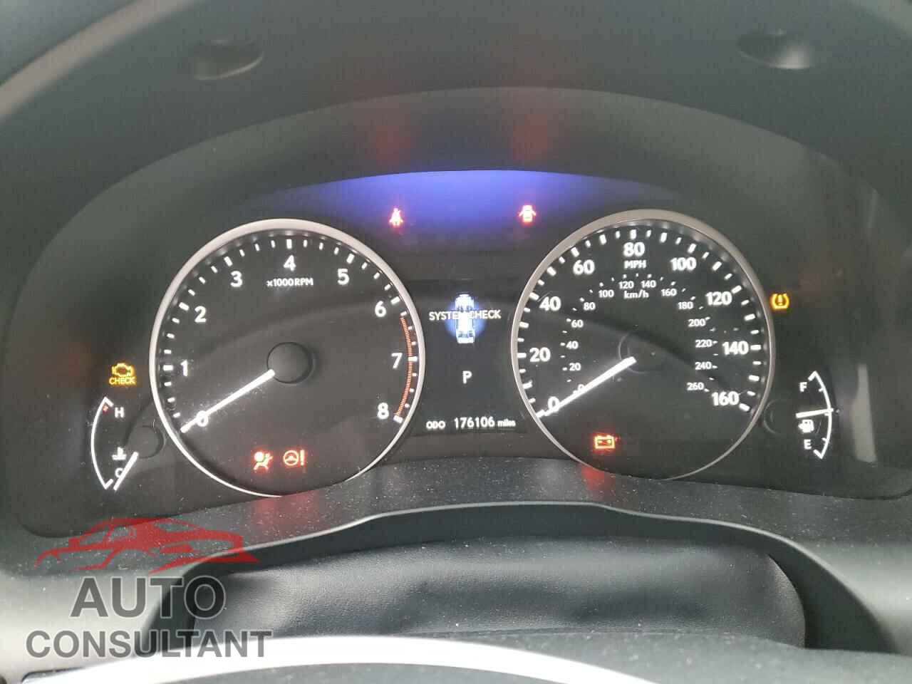 LEXUS ES350 2013 - JTHBK1GG8D2068132