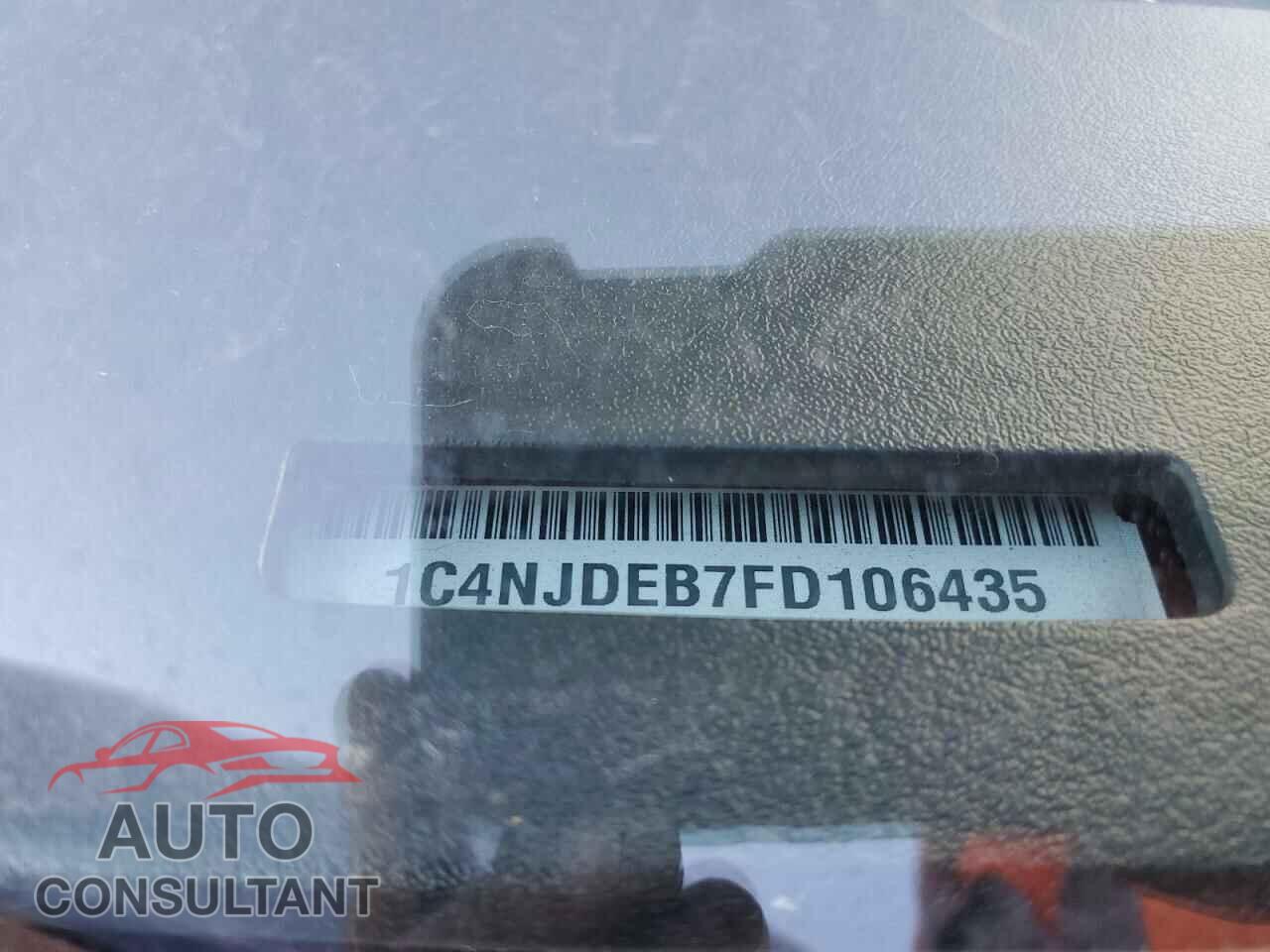 JEEP COMPASS 2015 - 1C4NJDEB7FD106435