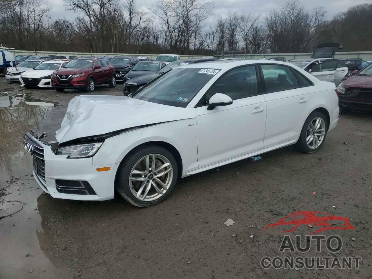 AUDI A4 2017 - WAUDNAF45HN047264