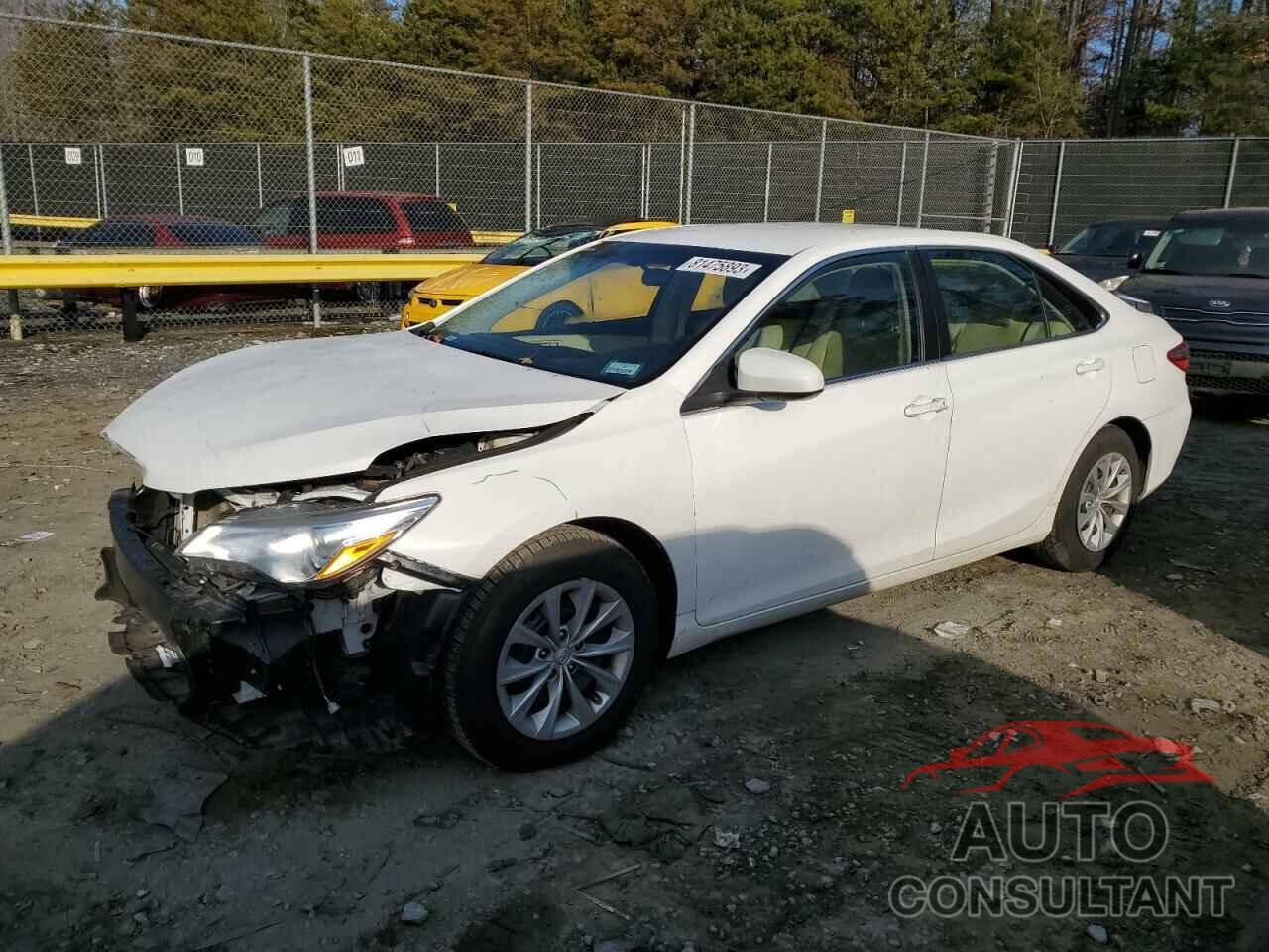 TOYOTA CAMRY 2016 - 4T4BF1FK1GR540693