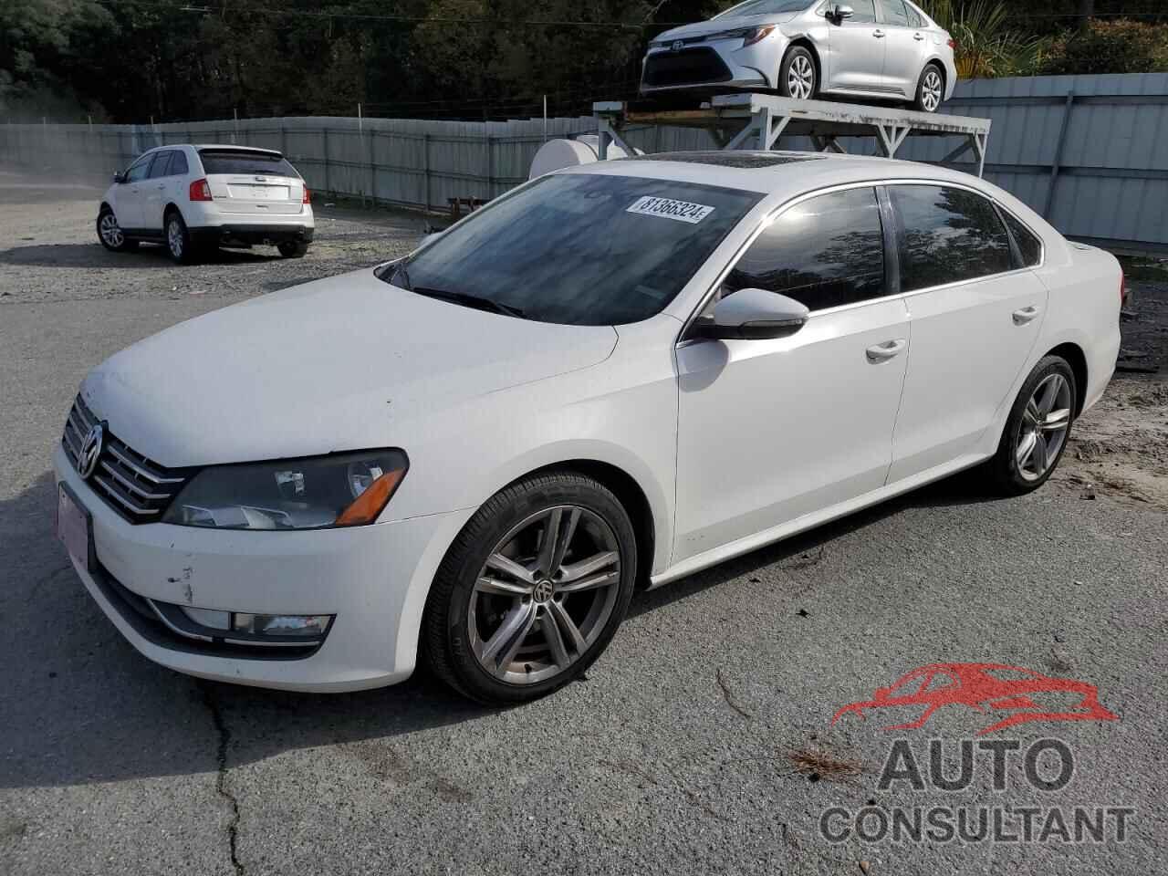 VOLKSWAGEN PASSAT 2012 - 1VWBM7A32CC073997