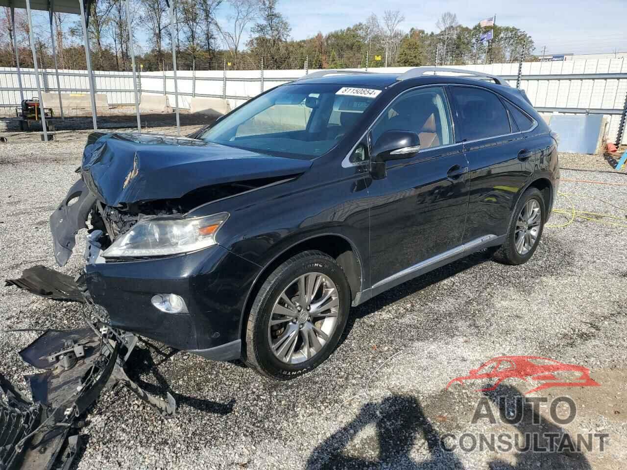 LEXUS RX450 2014 - JTJBC1BA5E2067598