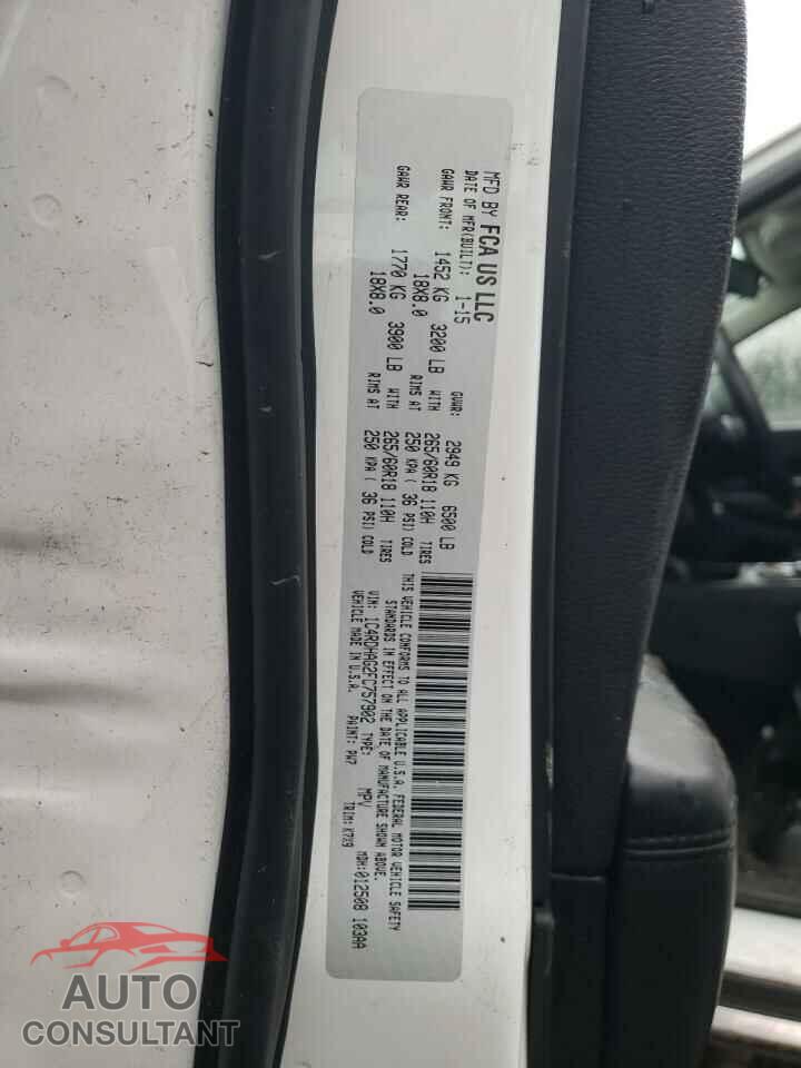 DODGE DURANGO 2015 - 1C4RDHAG2FC757902