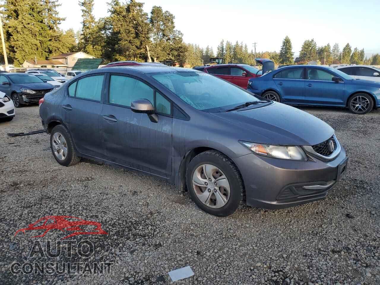 HONDA CIVIC 2013 - 19XFB2F55DE244680