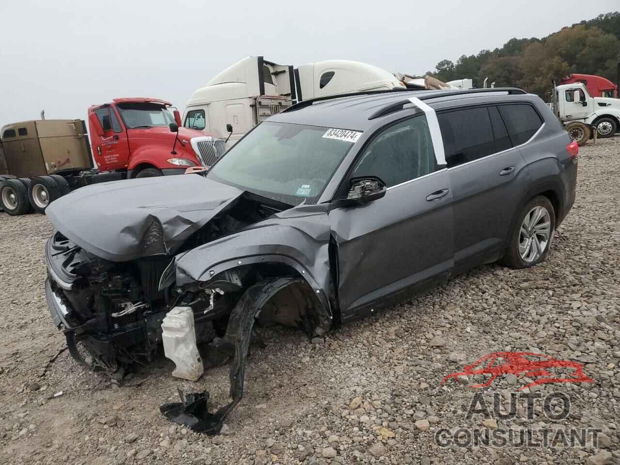 VOLKSWAGEN ATLAS 2021 - 1V2WR2CA6MC569986