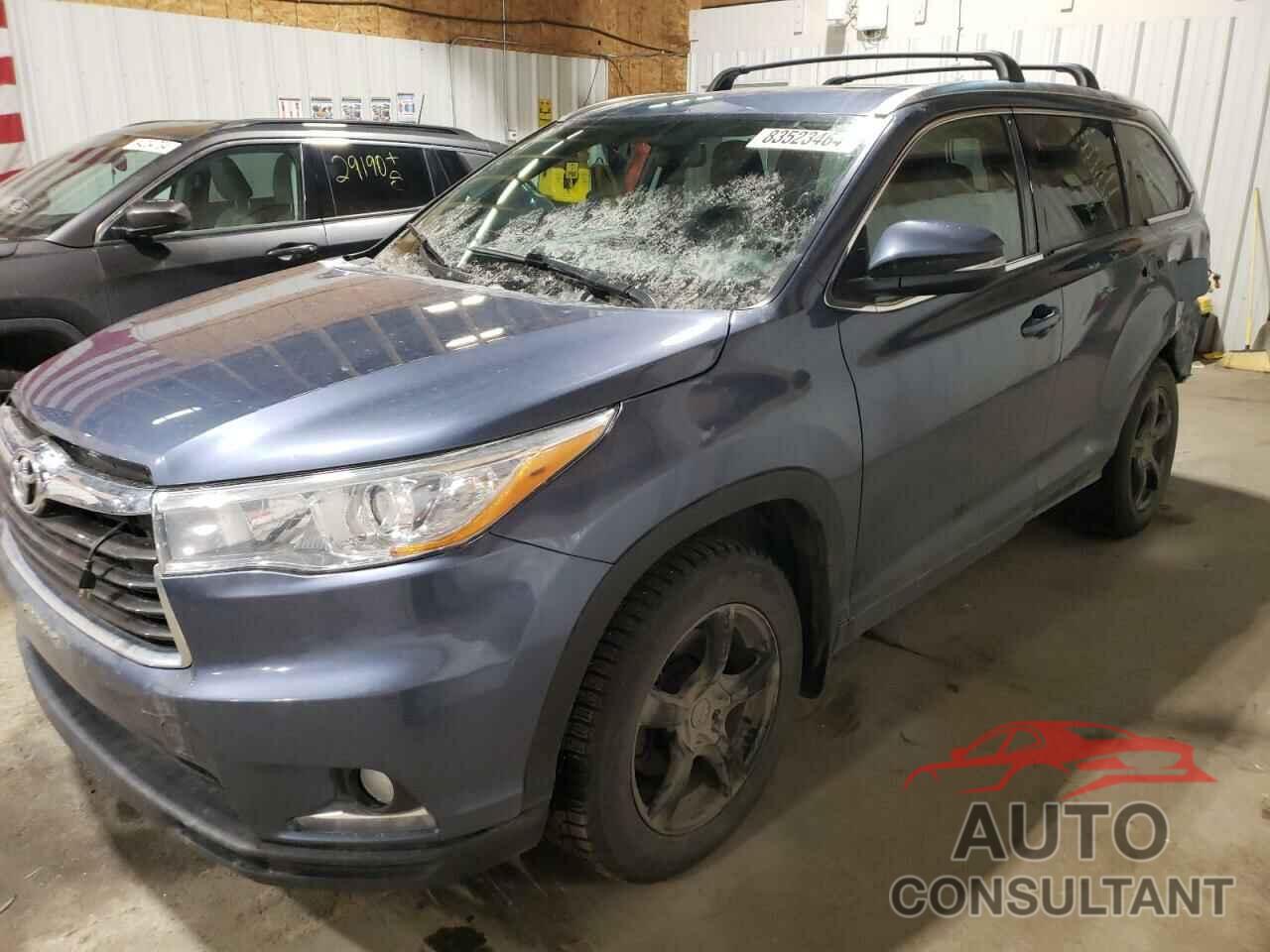 TOYOTA HIGHLANDER 2014 - 5TDDKRFH5ES040964