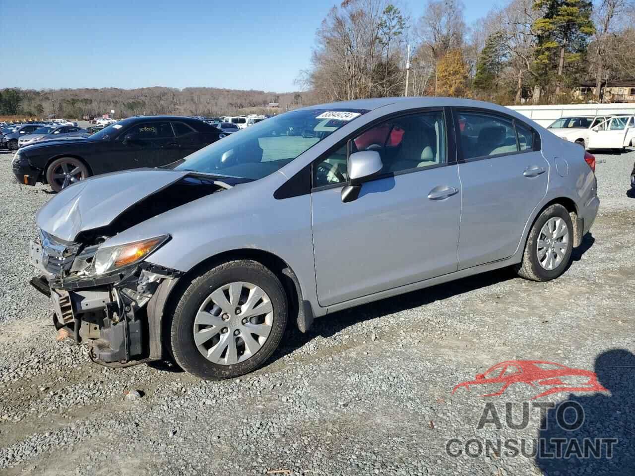 HONDA CIVIC 2012 - 2HGFB2F54CH582799