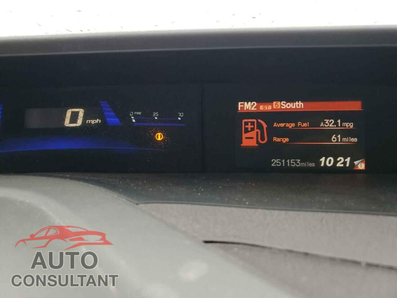 HONDA CIVIC 2012 - 19XFB2F59CE065007