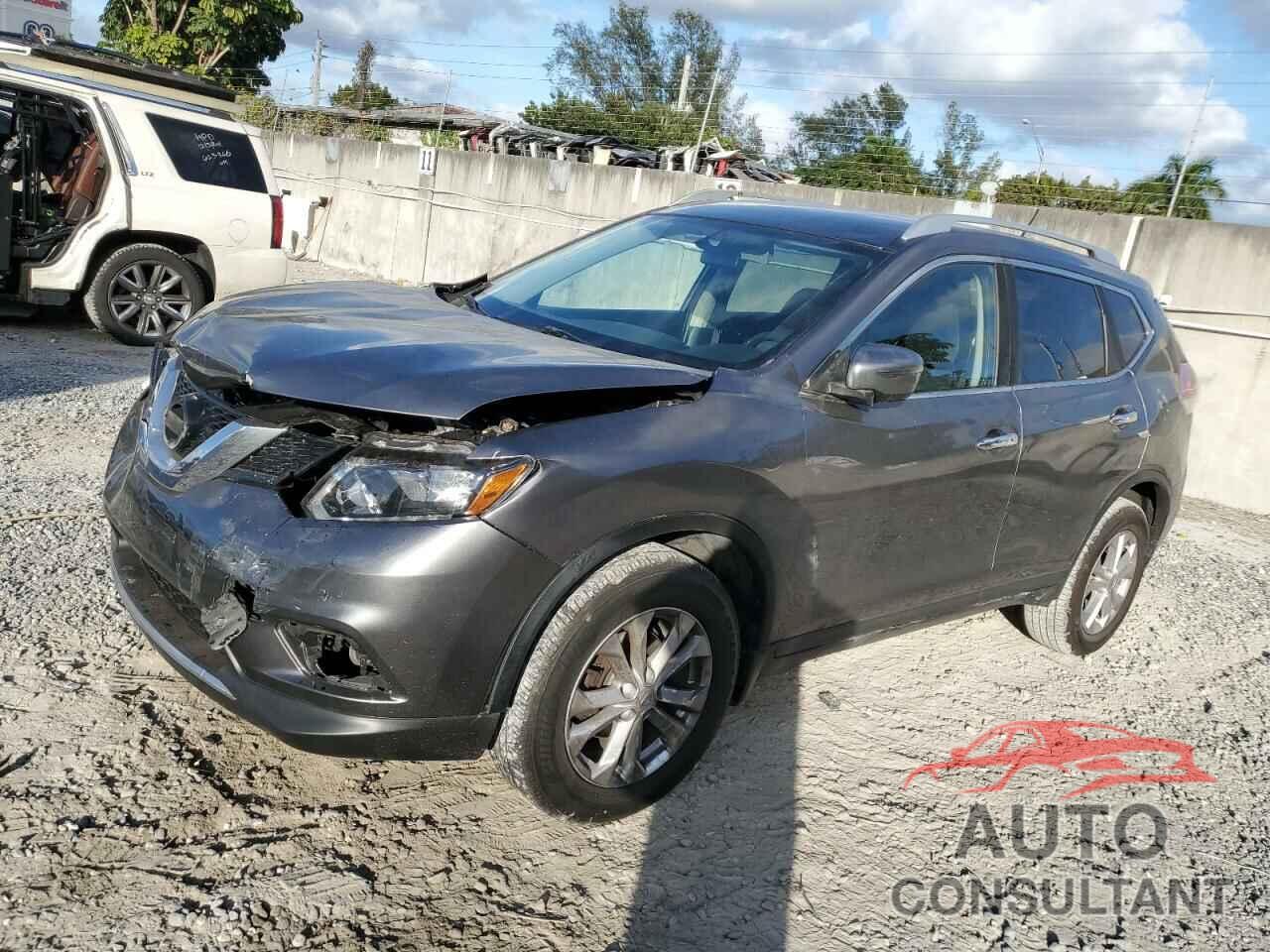 NISSAN ROGUE 2016 - KNMAT2MV1GP708465