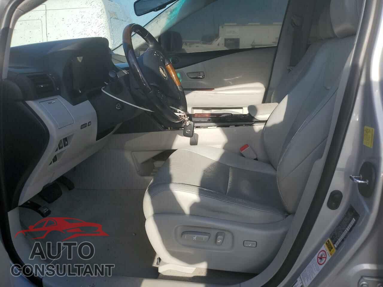 LEXUS RX350 2010 - 2T2BK1BA5AC071082