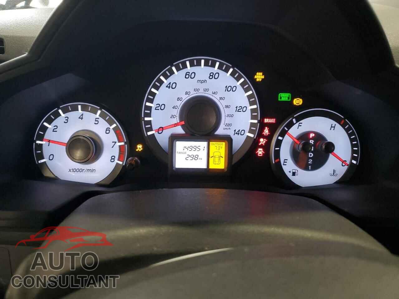 HONDA PILOT 2012 - 5FNYF4H51CB044300