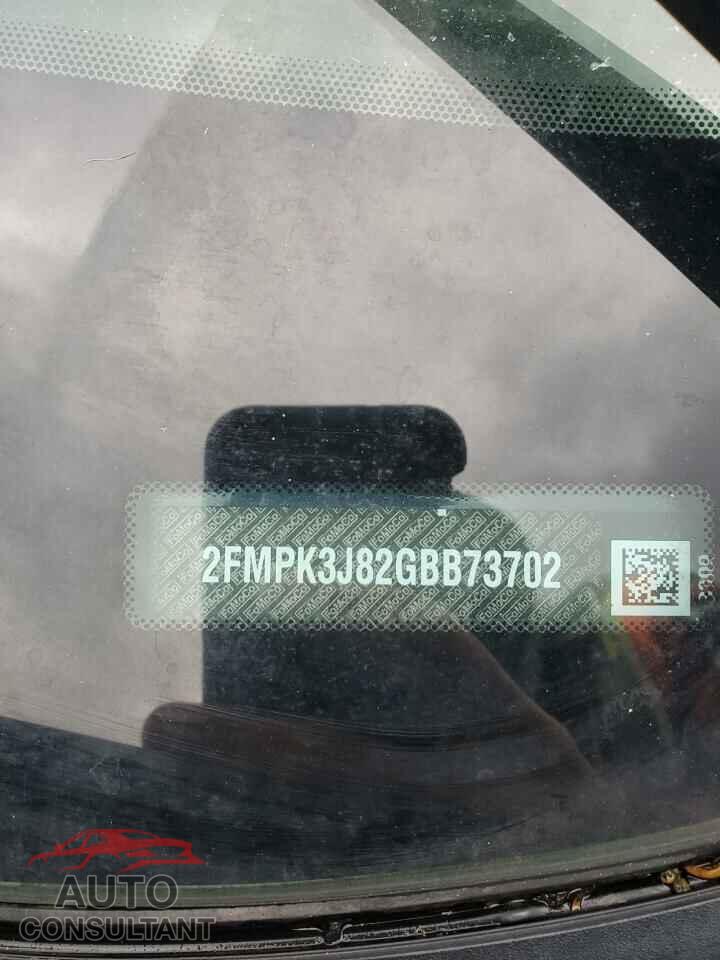 FORD EDGE 2016 - 2FMPK3J82GBB73702