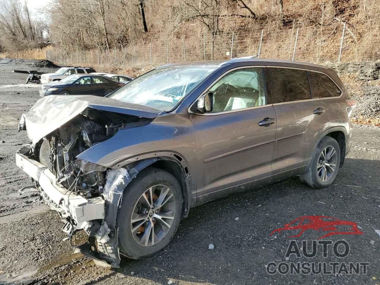 TOYOTA HIGHLANDER 2016 - 5TDJKRFH5GS273457