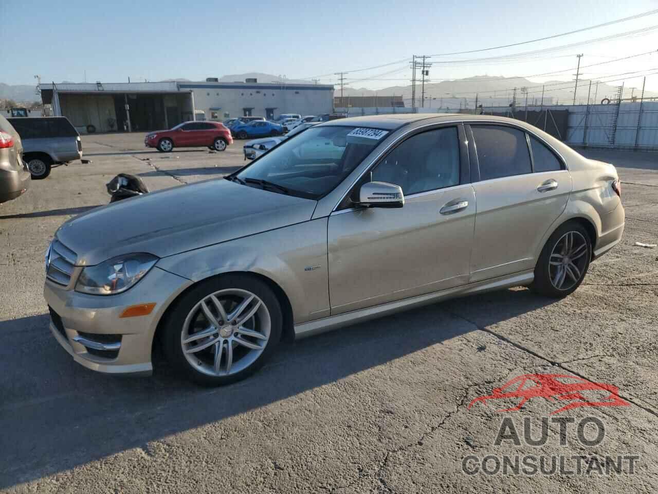 MERCEDES-BENZ C-CLASS 2012 - WDDGF4HBXCA604881