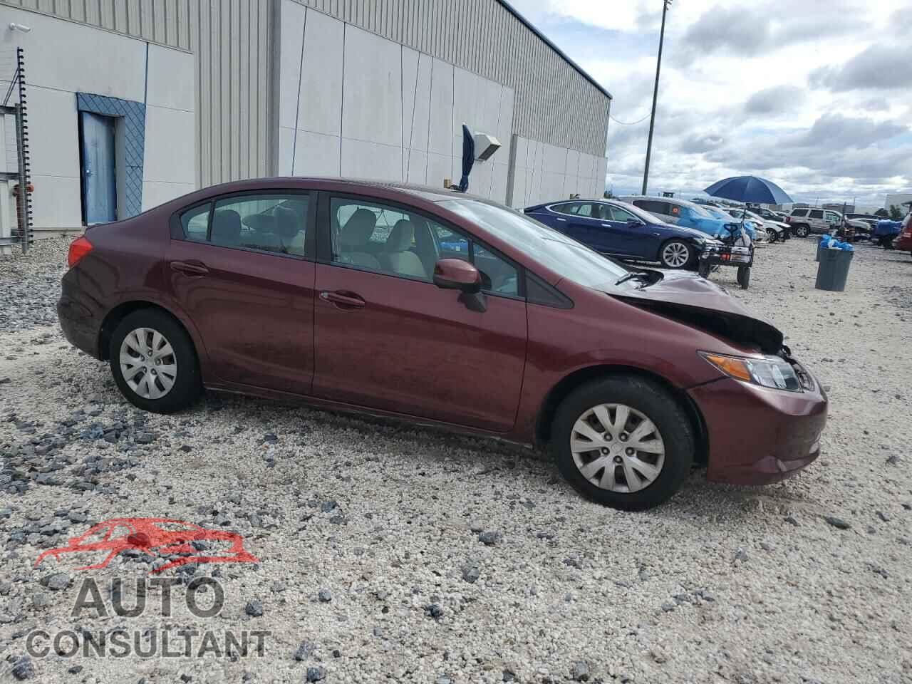 HONDA CIVIC 2012 - 19XFB2F59CE062737