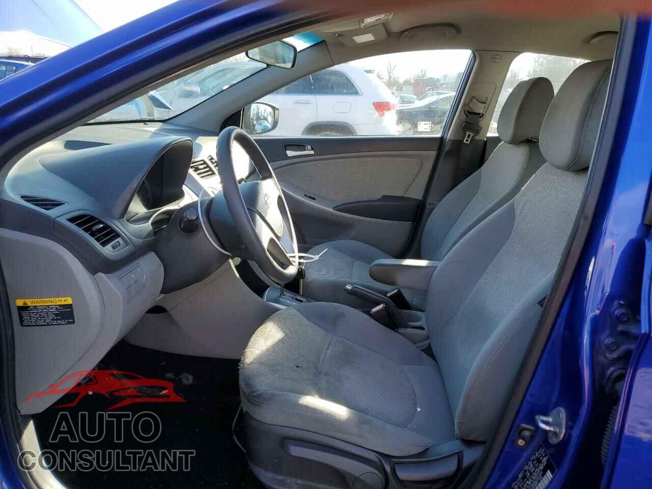 HYUNDAI ACCENT 2012 - KMHCT4AE9CU201443