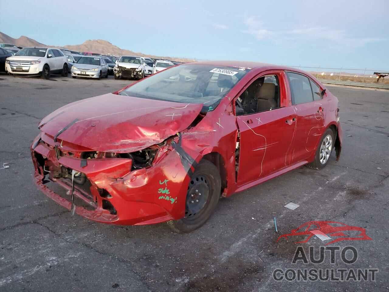 TOYOTA COROLLA 2021 - JTDEPMAE6MJ125216