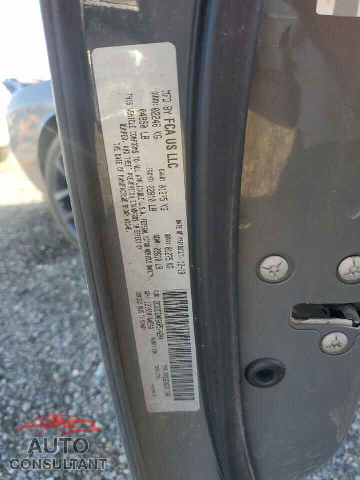DODGE CHALLENGER 2019 - 2C3CDZAG6KH574204