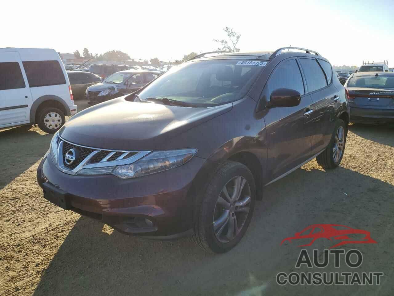 NISSAN MURANO 2013 - JN8AZ1MW9DW302196