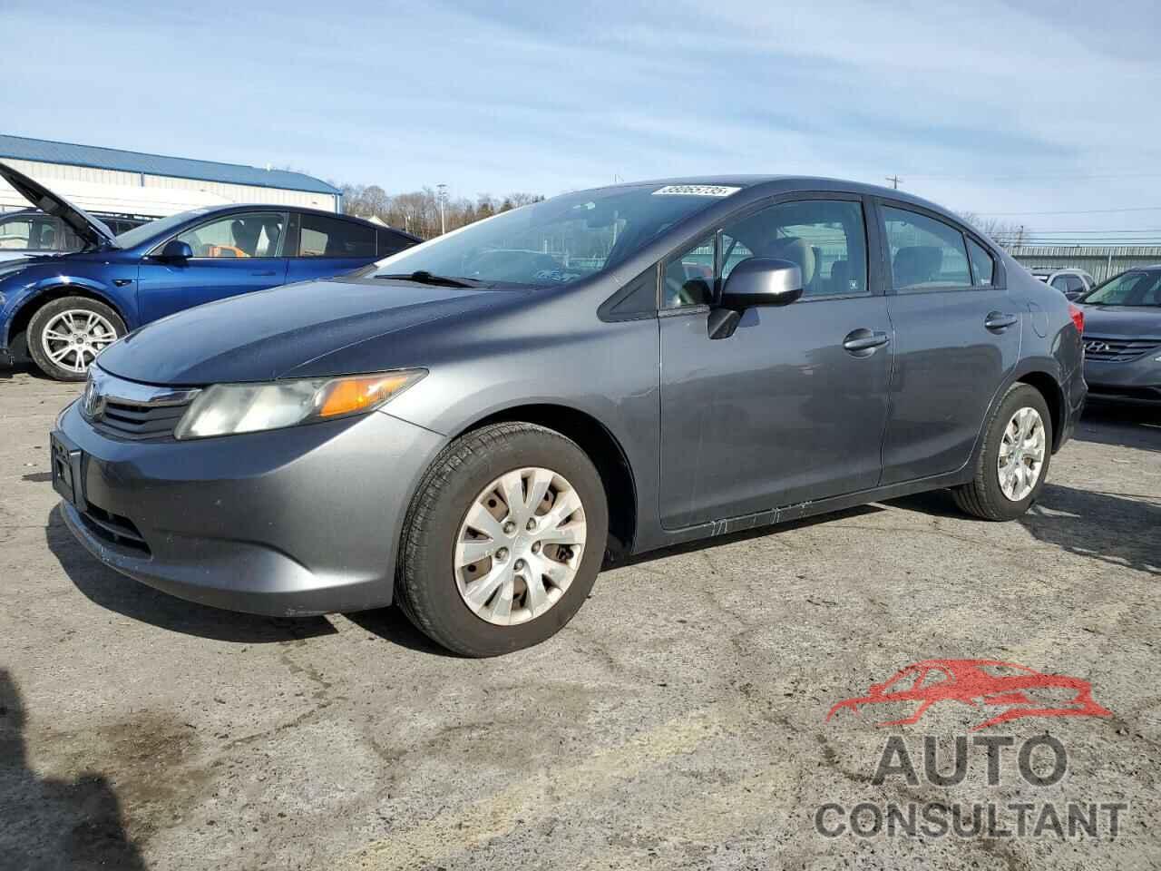HONDA CIVIC 2012 - 19XFB2F55CE375977