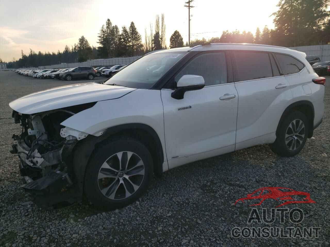 TOYOTA HIGHLANDER 2021 - 5TDGBRCH2MS527166