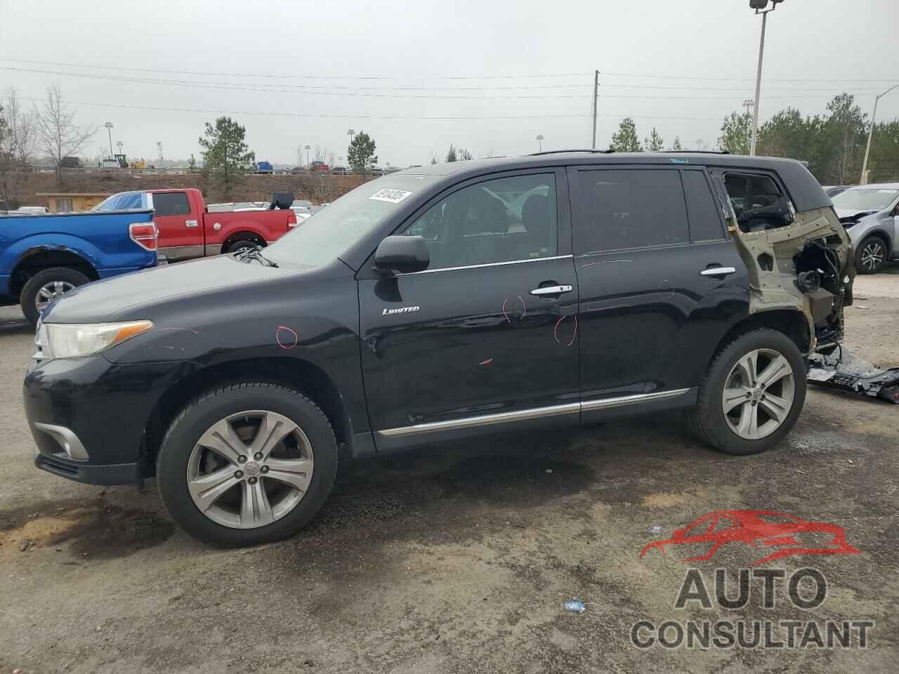 TOYOTA HIGHLANDER 2013 - 5TDYK3EH2DS122701