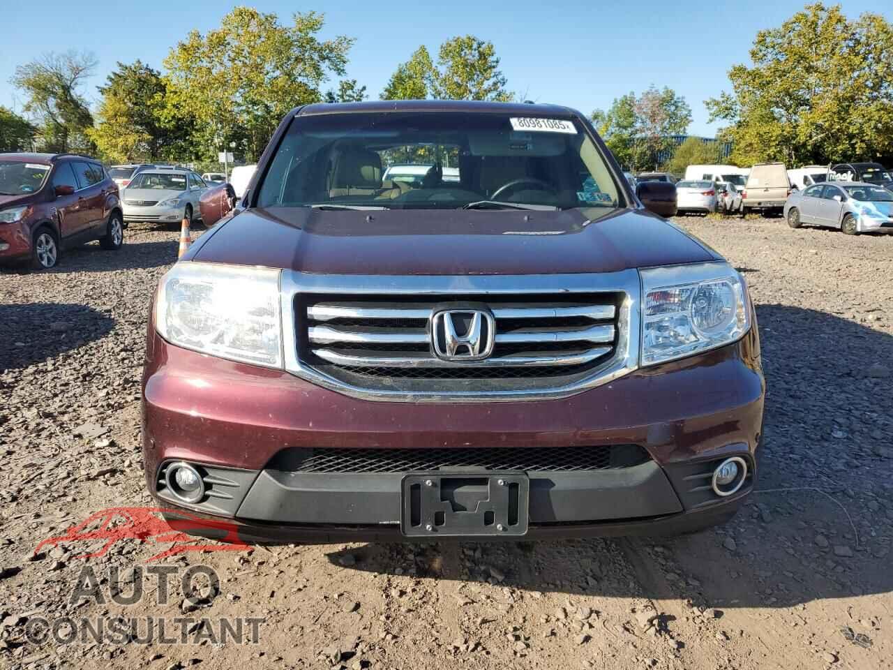 HONDA PILOT 2012 - 5FNYF3H94CB021266