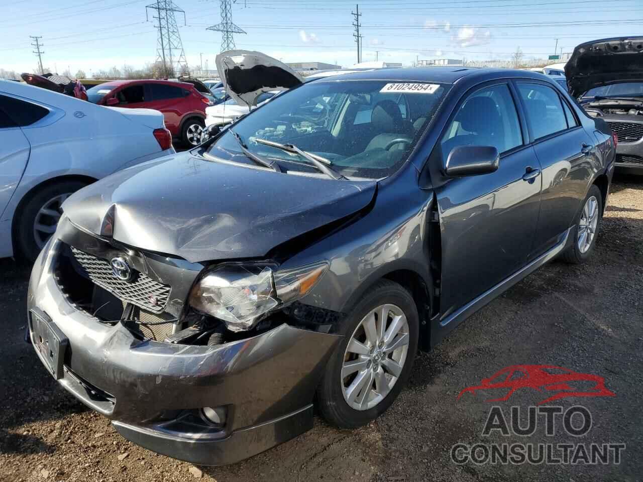 TOYOTA COROLLA 2010 - 2T1BU4EE1AC450465