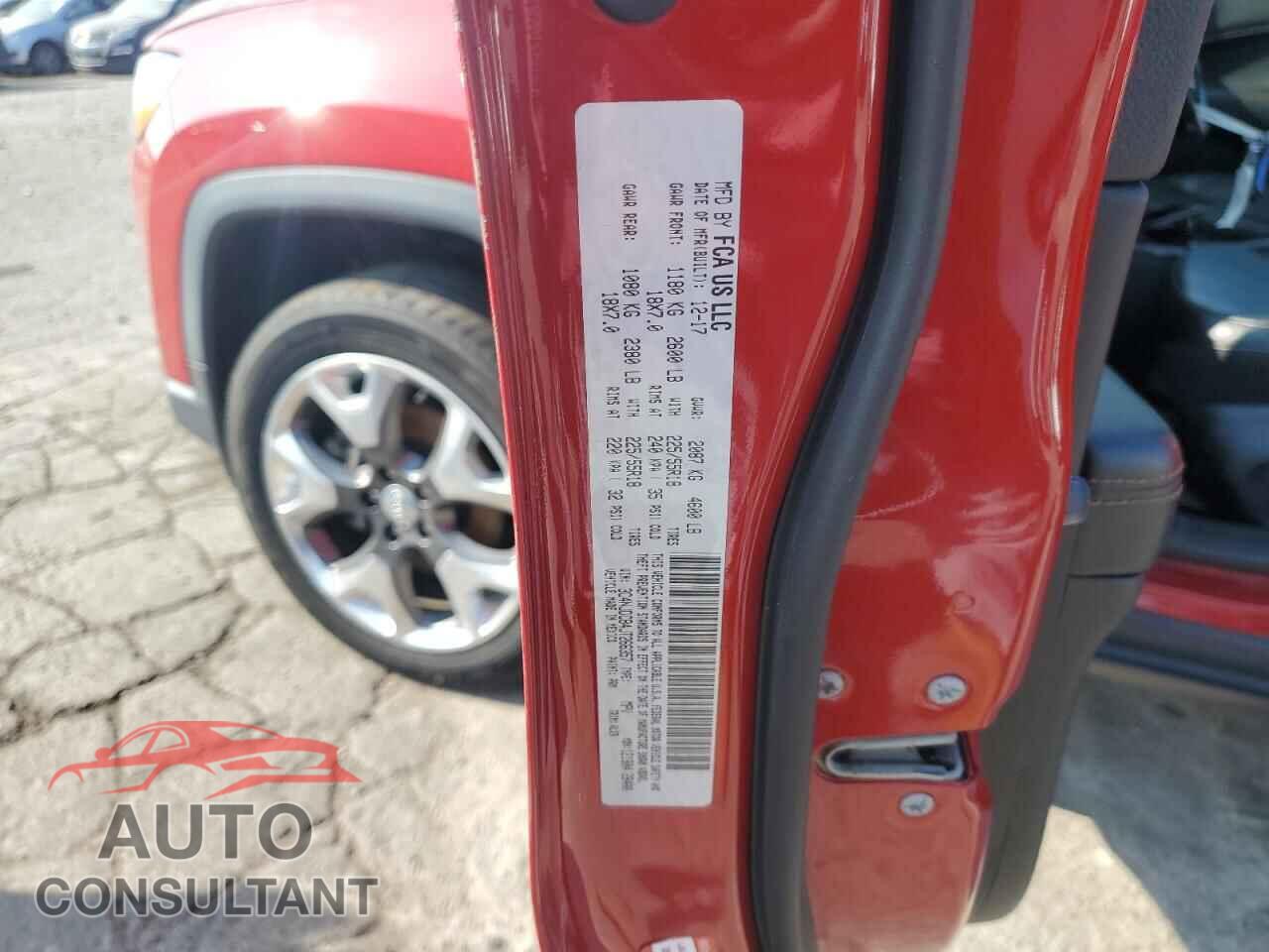 JEEP COMPASS 2018 - 3C4NJDCB4JT266357