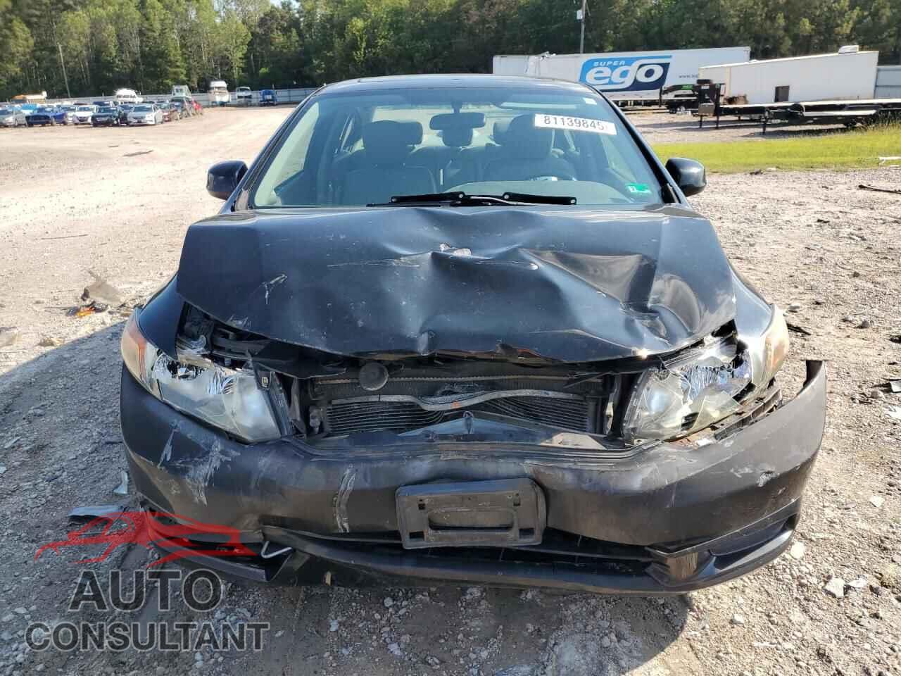 HONDA CIVIC 2012 - 19XFB2F97CE306727