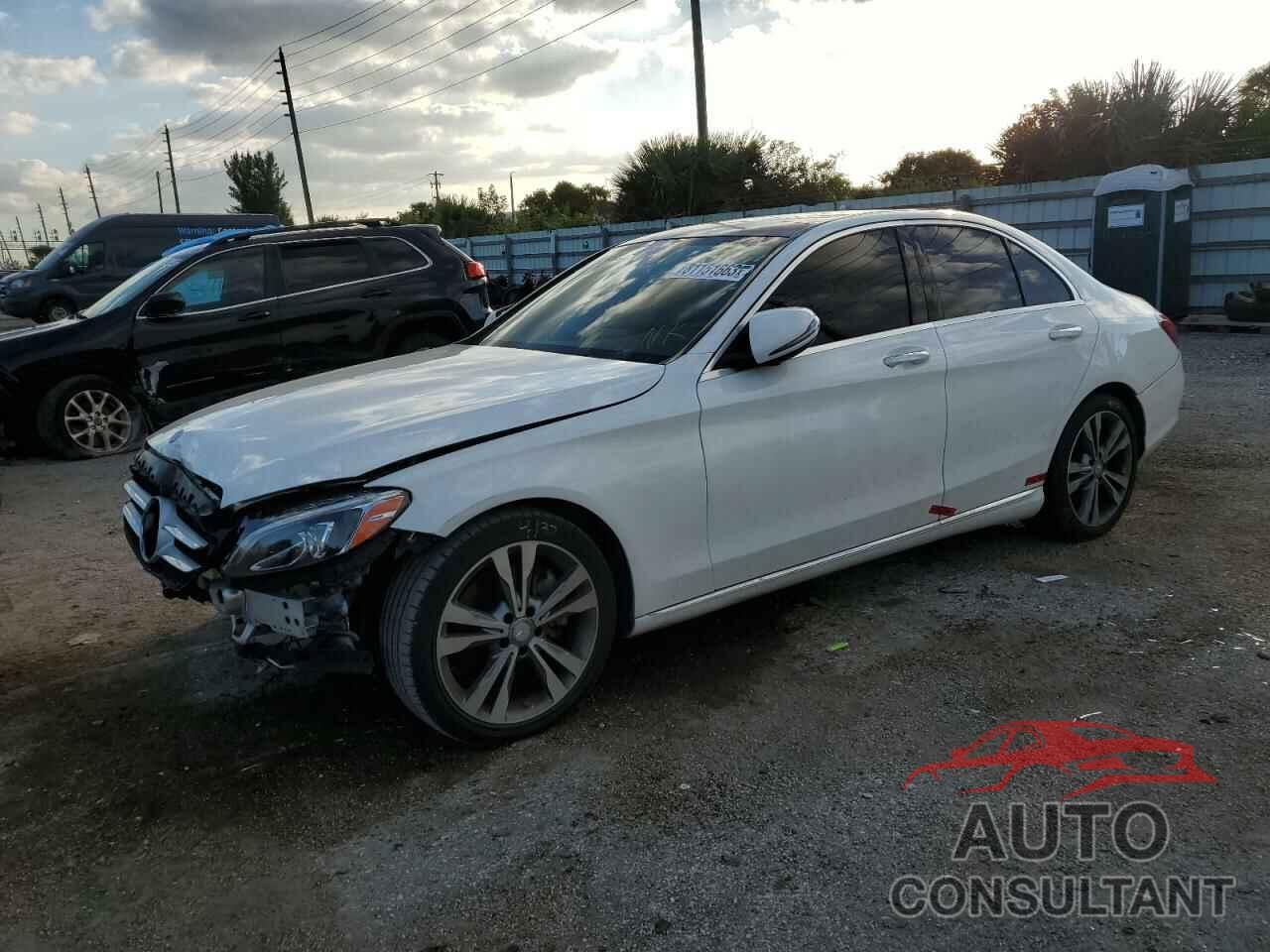 MERCEDES-BENZ C-CLASS 2017 - 55SWF4JB6HU206709