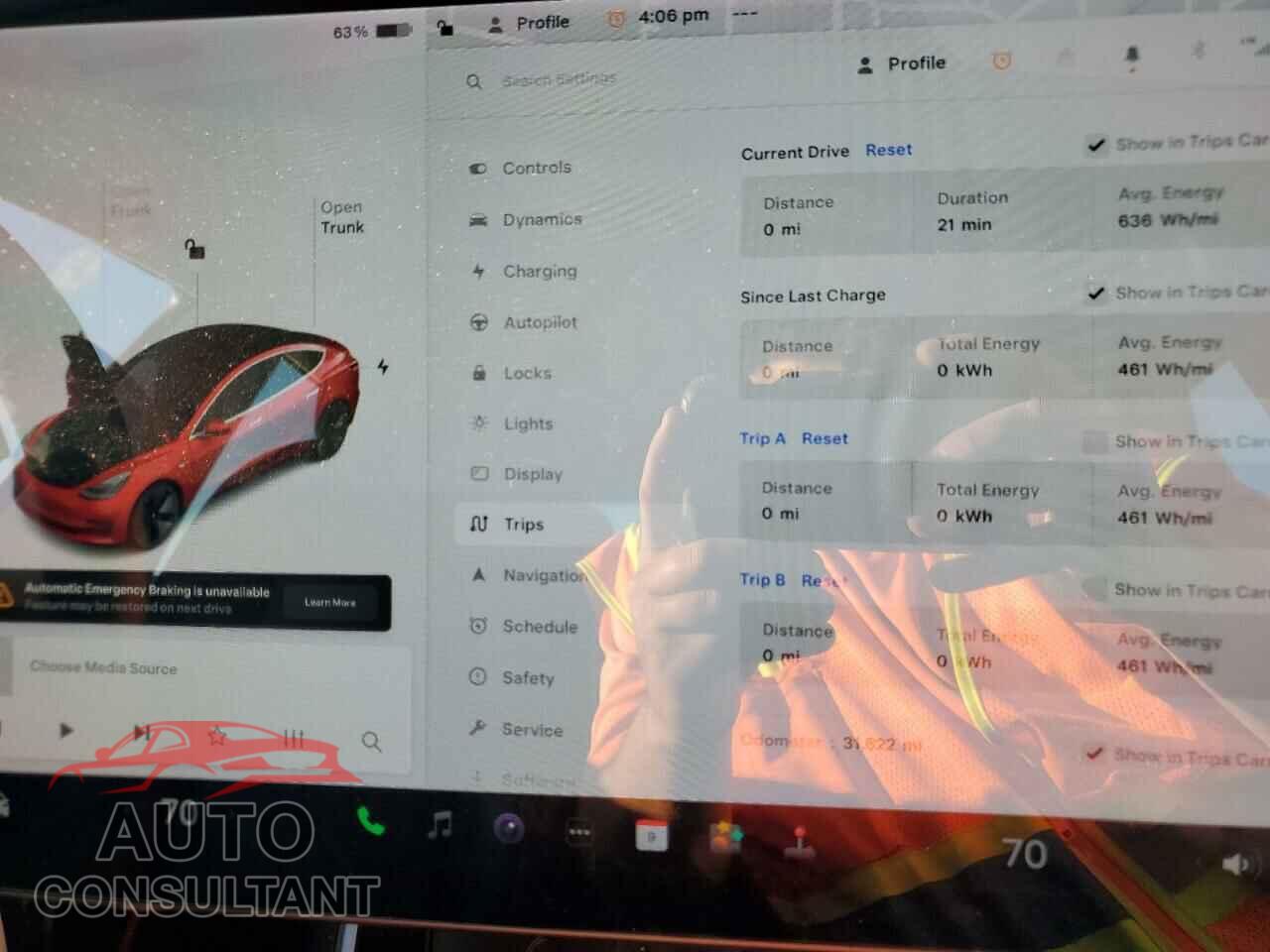 TESLA MODEL 3 2019 - 5YJ3E1EA8KF411561