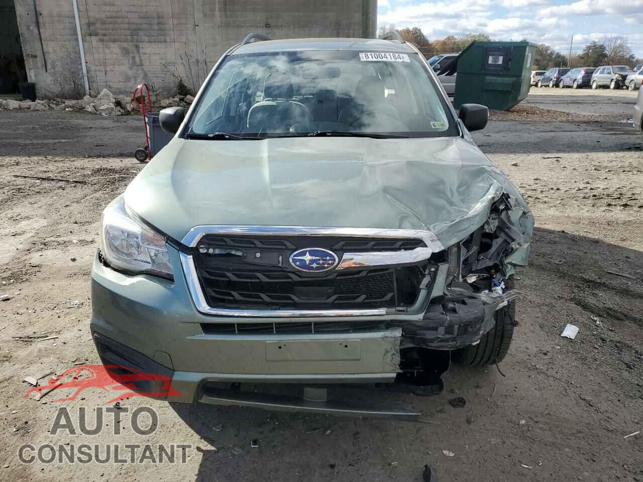 SUBARU FORESTER 2018 - JF2SJABC3JH564152