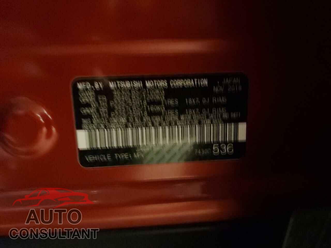 MITSUBISHI ECLIPSE 2019 - JA4AT5AA8KZ023633