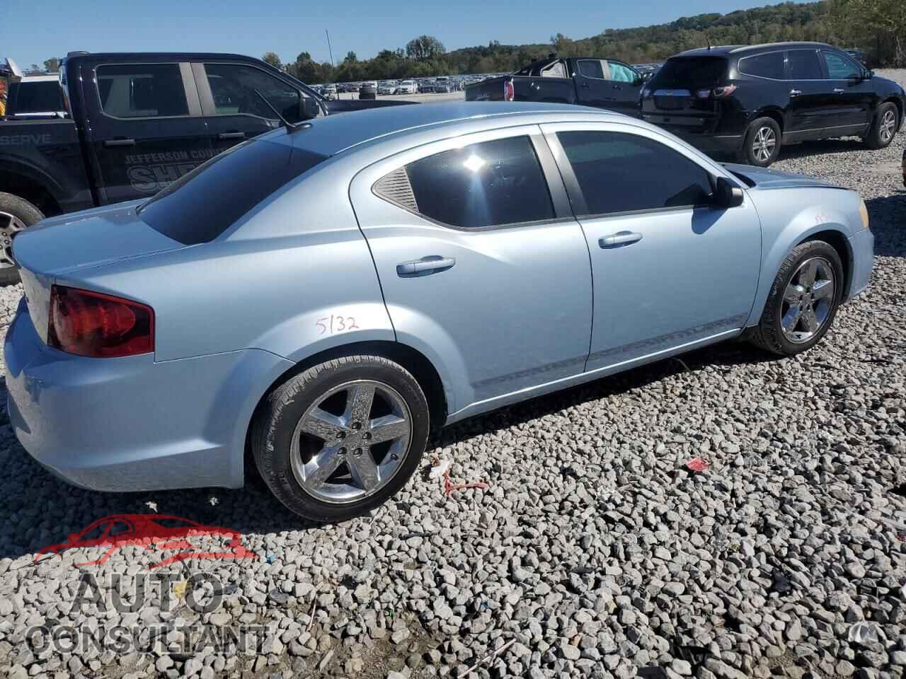 DODGE AVENGER 2013 - 1C3CDZAB1DN687783