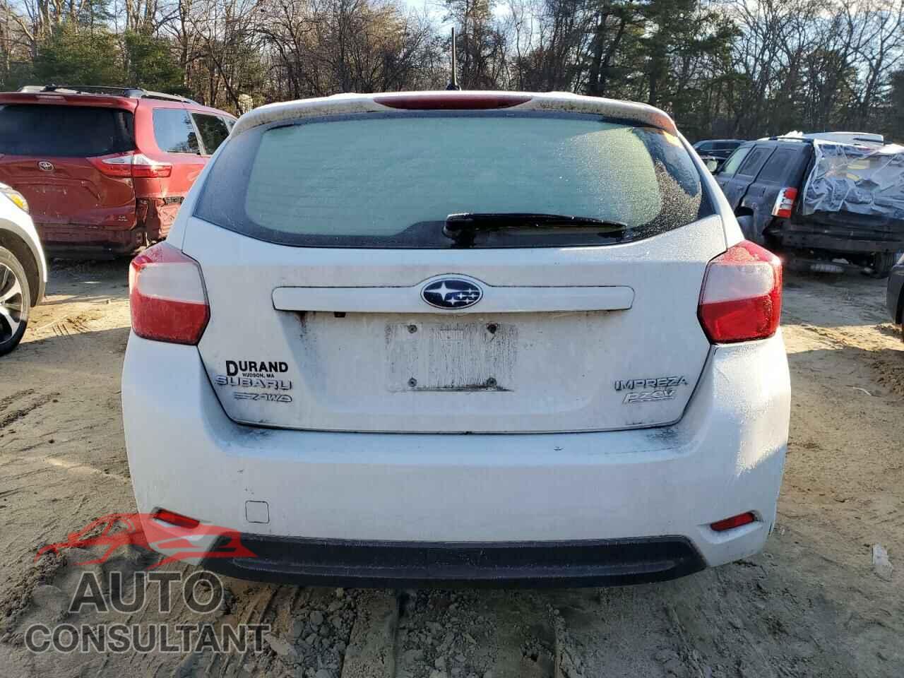 SUBARU IMPREZA 2016 - JF1GPAA62G8222902