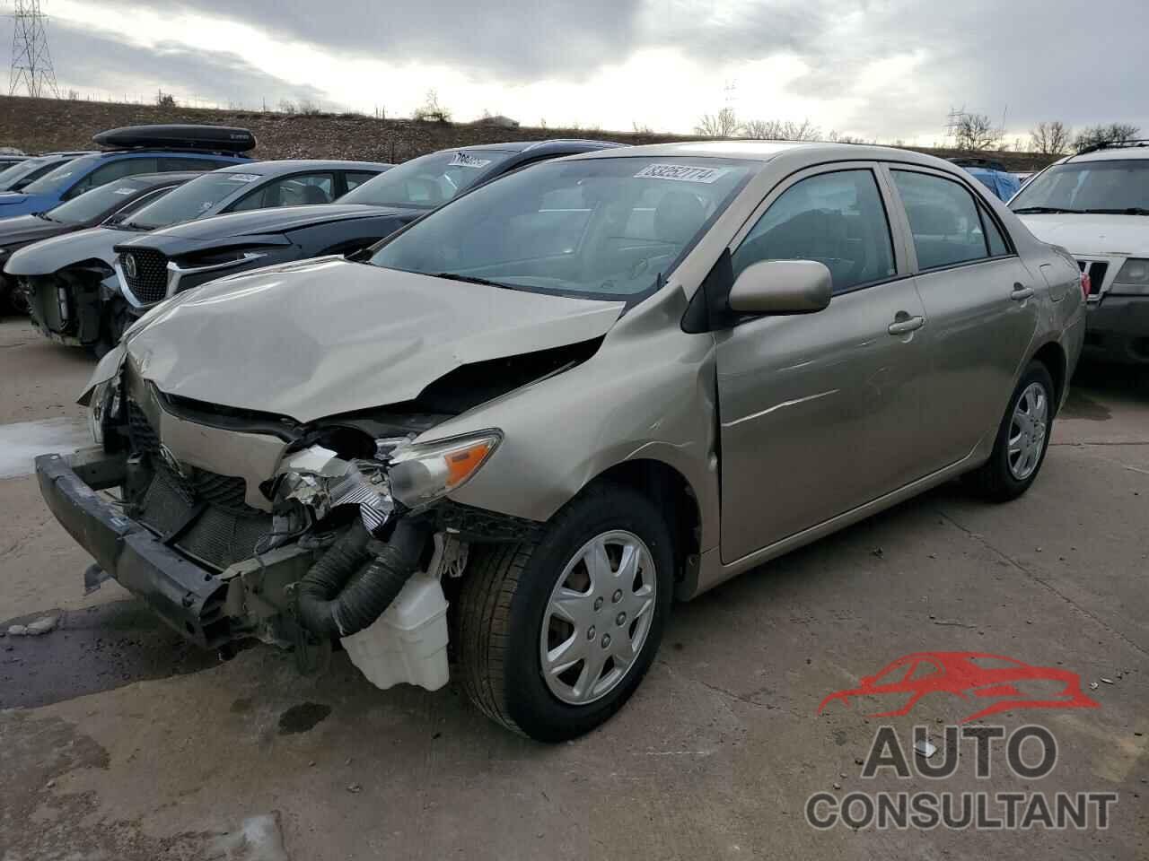 TOYOTA COROLLA 2009 - 1NXBU40E39Z010829