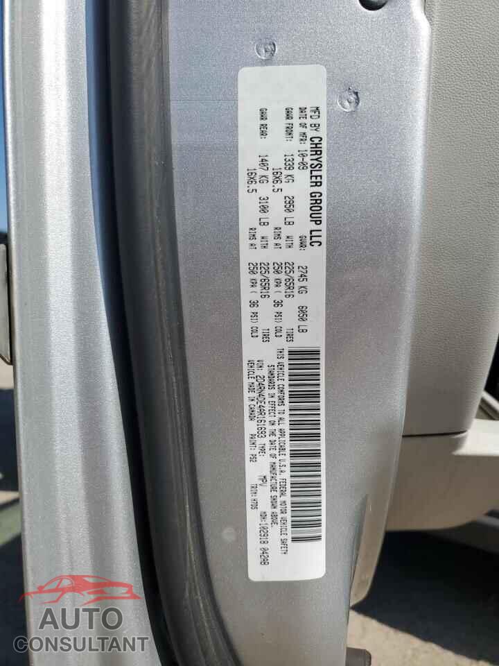 DODGE CARAVAN 2010 - 2D4RN4DE4AR161693
