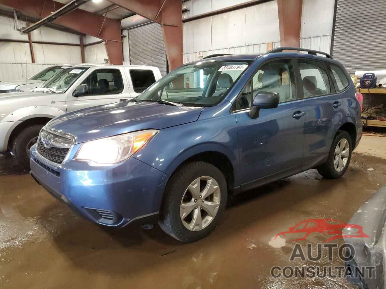 SUBARU FORESTER 2016 - JF2SJABC0GH511708