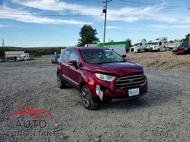 FORD ECOSPORT 2020 - MAJ6S3KL9LC312873