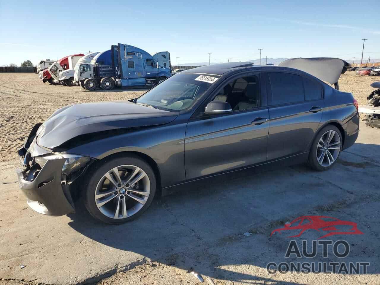 BMW 3 SERIES 2014 - WBA3D3C58EK157083